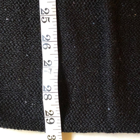 NWT QiSequined Wrap/Poncho in Black Sparkle - Picture 6 of 13